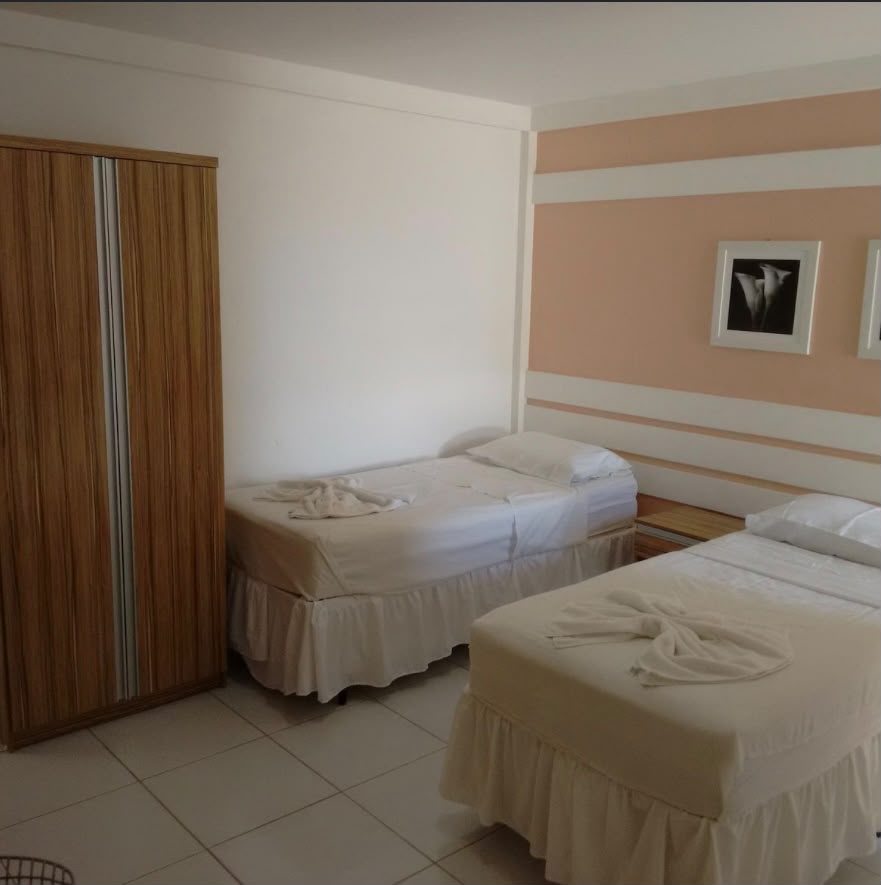 Quarto do Hotel Oásis